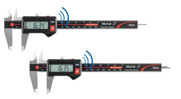 马尔量具之马尔无线数显卡尺